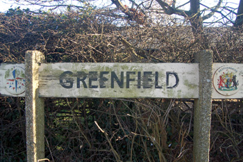 Greenfield sign February 2011